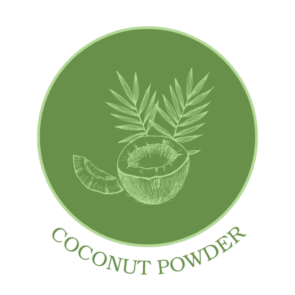 Desiccated coconut powder